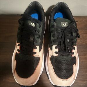 ADIDAS Black and Pink Sneakers